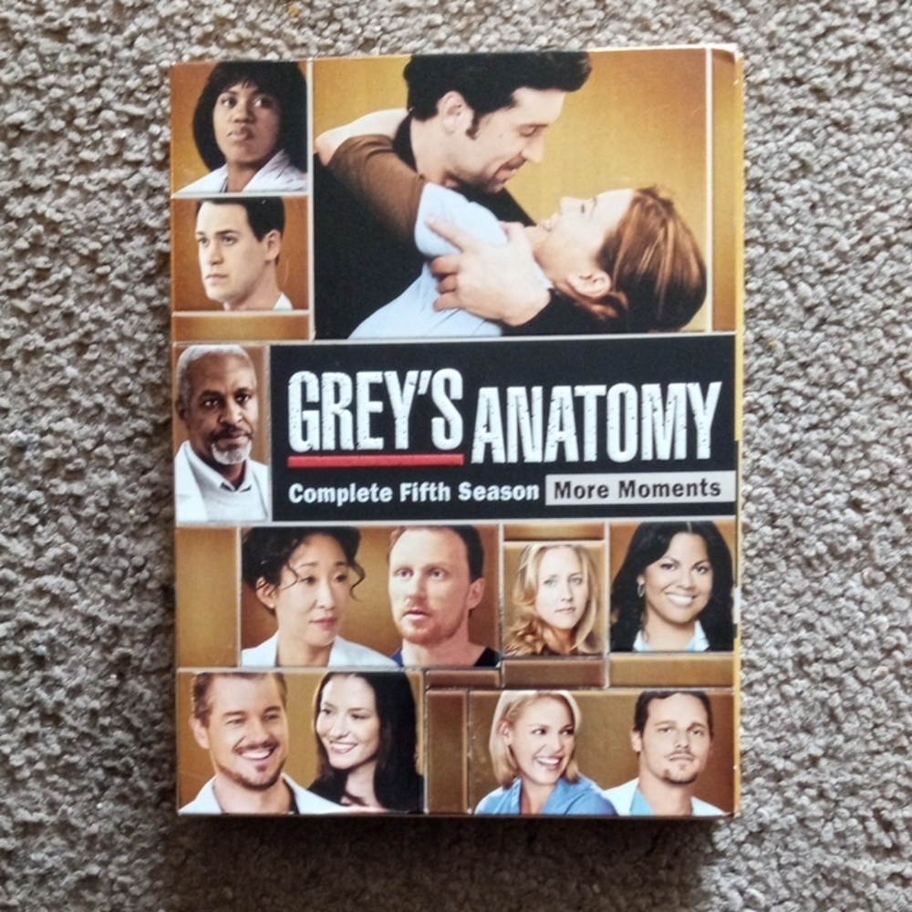 Grey's Anatomy Complete Fifth Season DVD